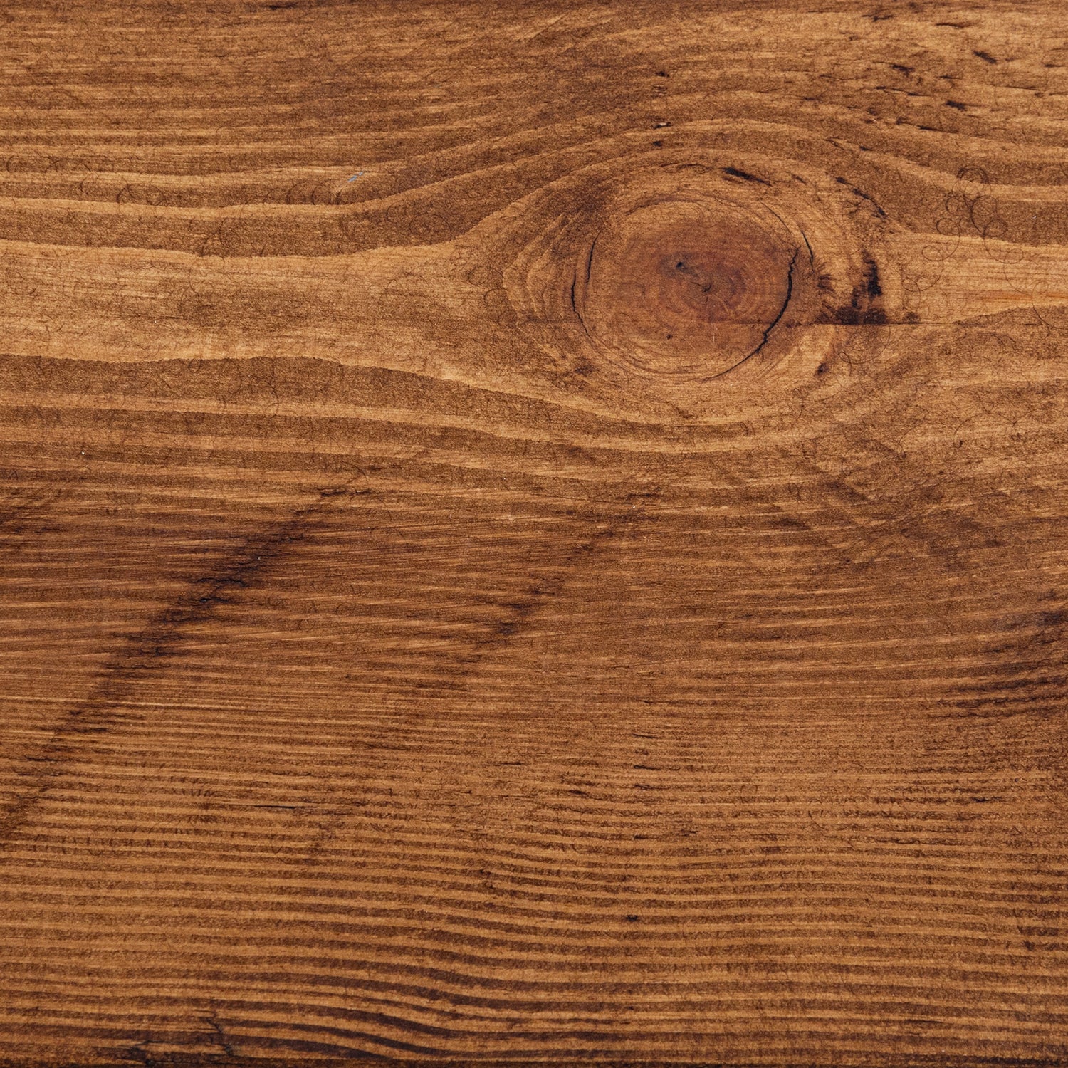 Pine Rustic Shelf - Tudor Oak