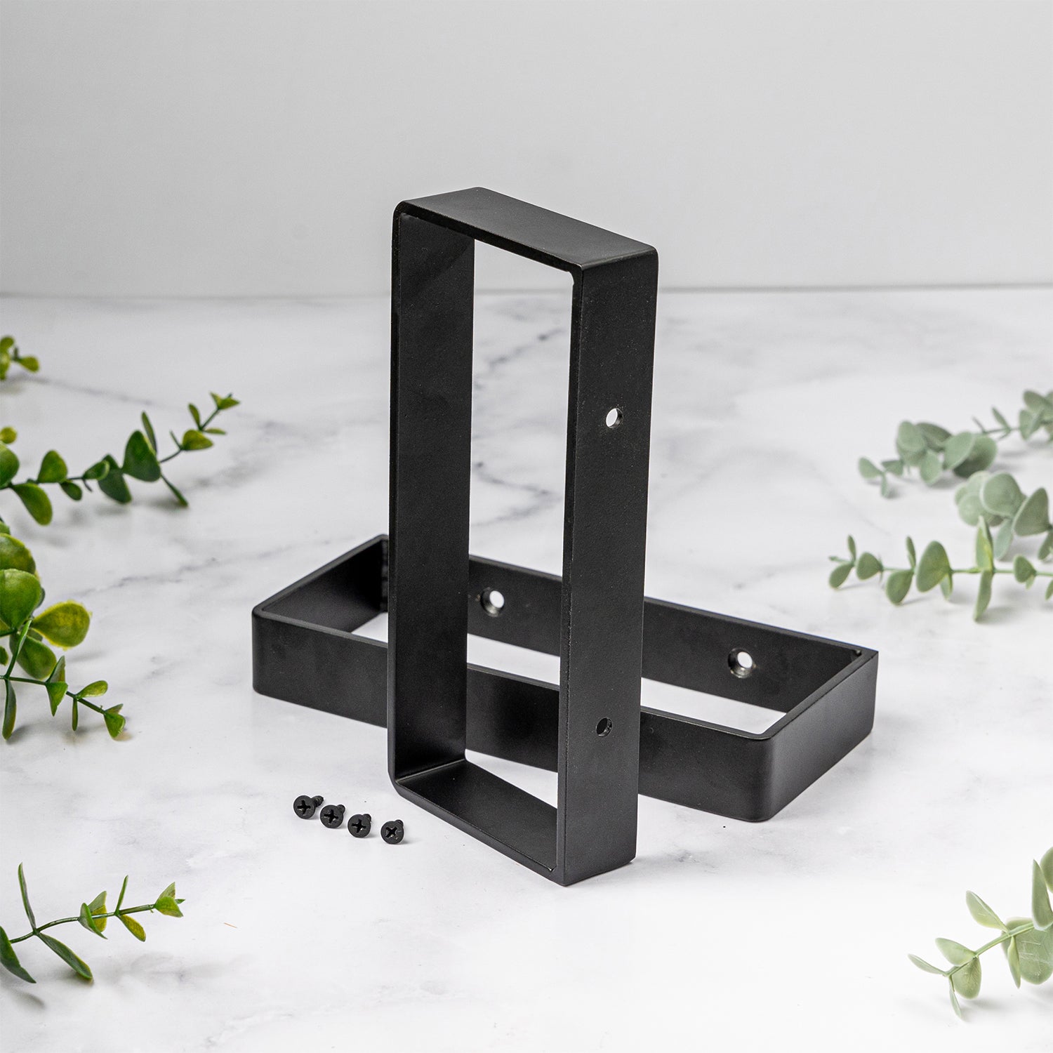 Black Monitor Stand Legs