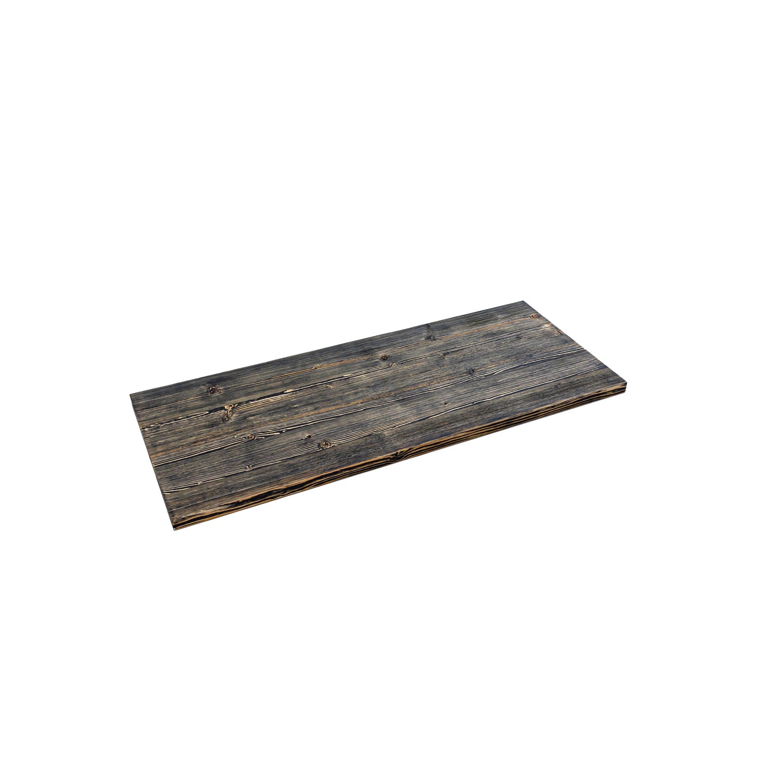 Dark Wood Tabletop - Solid Pine