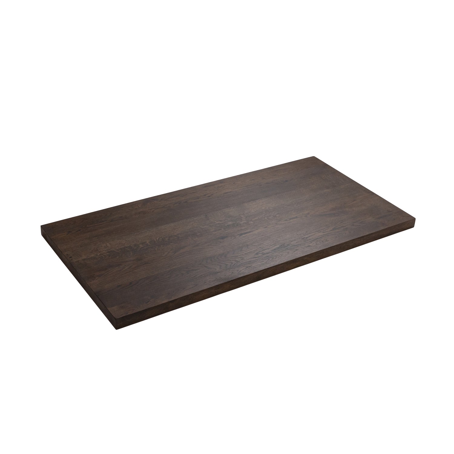 Premium Solid Oak Dining Tabletop - Charcoal