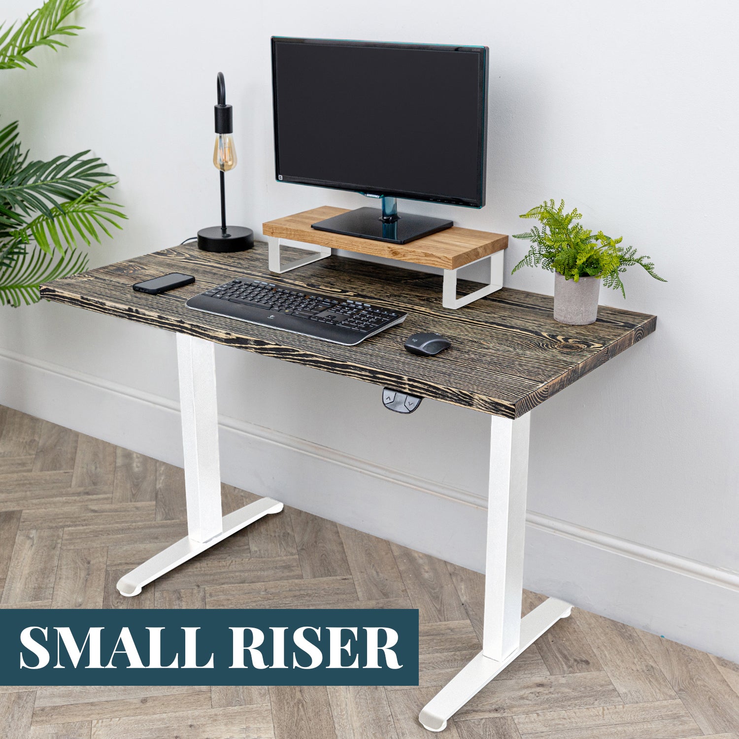 Solid Oak Desk Shelf / Riser