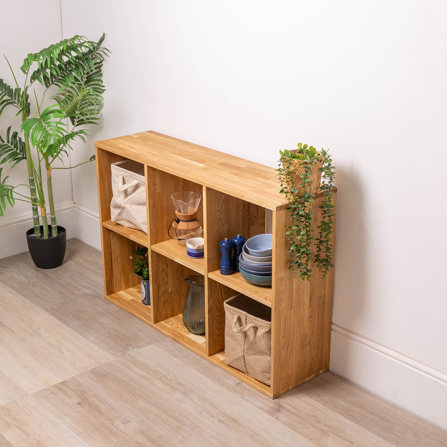 Wood Shelving Unit