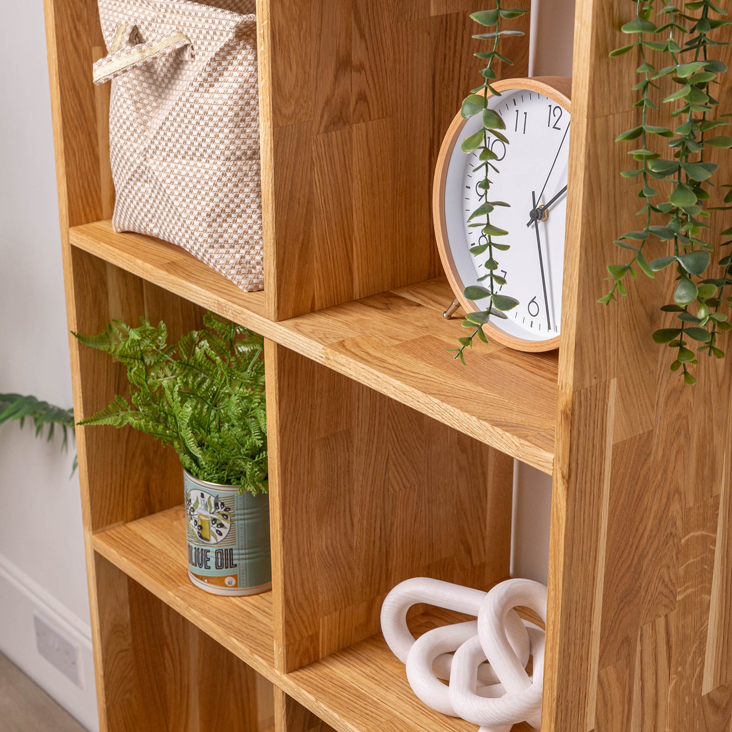 Wood Shelving Unit