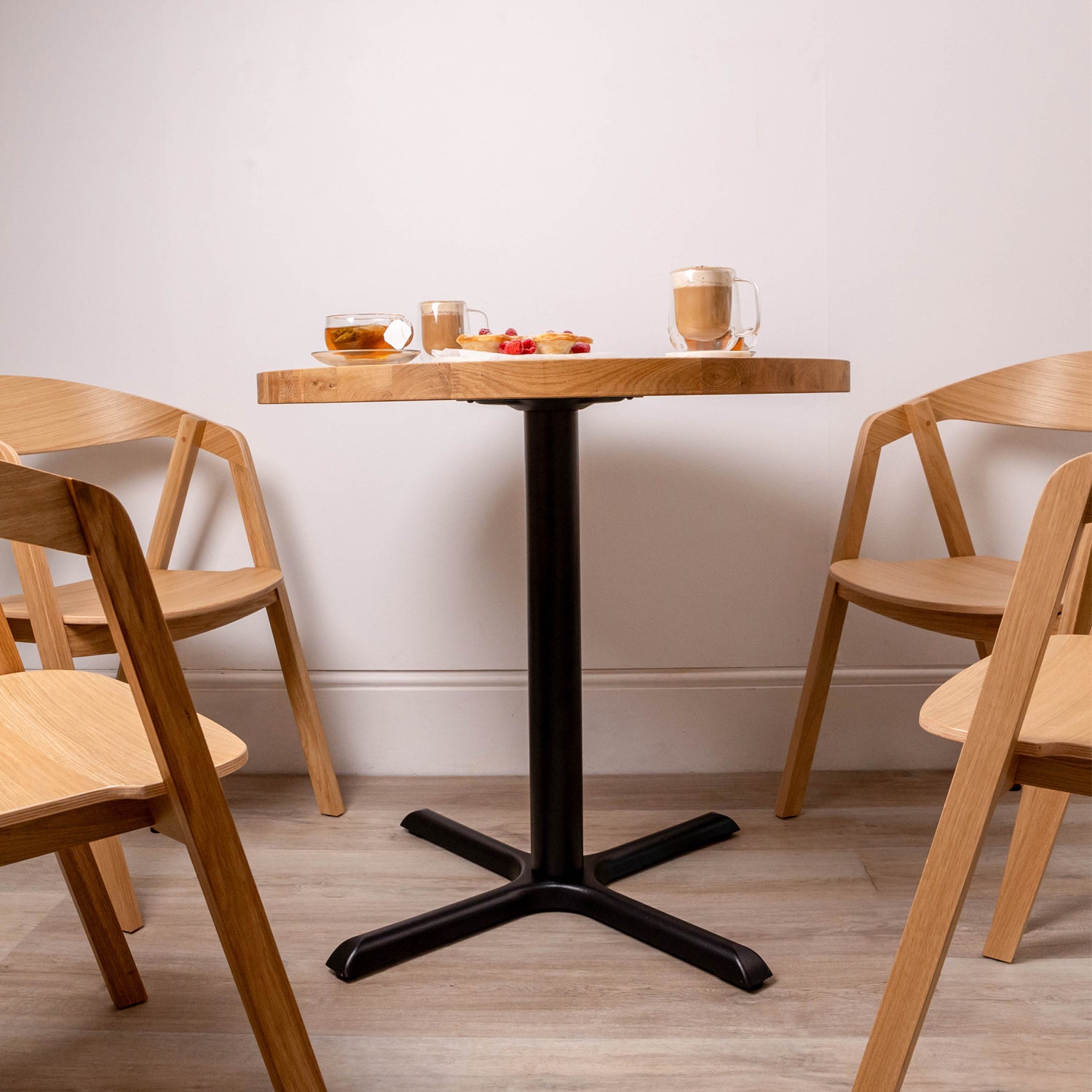 Wooden Circle Dining Table