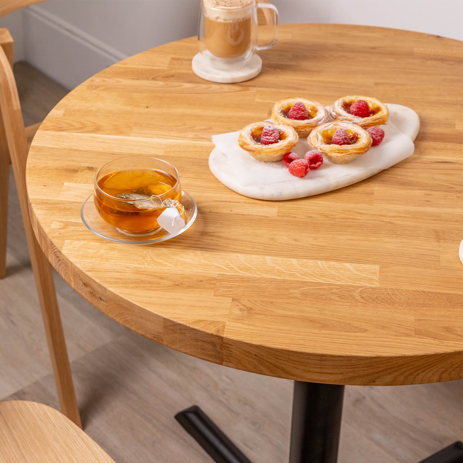 Wooden Circle Dining Table